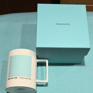 Tiffany & Co Blue Café Mug